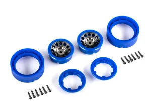 1.0" Wheels w/ 105 Beadlock, Satin Black Chrome