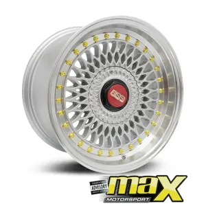 15 Inch Mag Wheel - MX1209 BSS Style Wheel (4x100 / 5x100 PCD)
