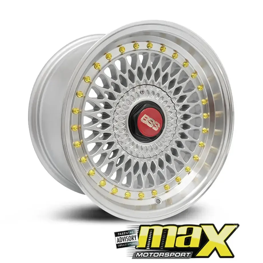 15 Inch Mag Wheel - MX1209 BSS Style Wheel (4x100 / 5x100 PCD)