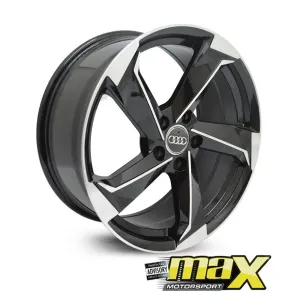 18 Inch Mag Wheel - MX1953 TTRS Style Wheels - 5x112 PCD