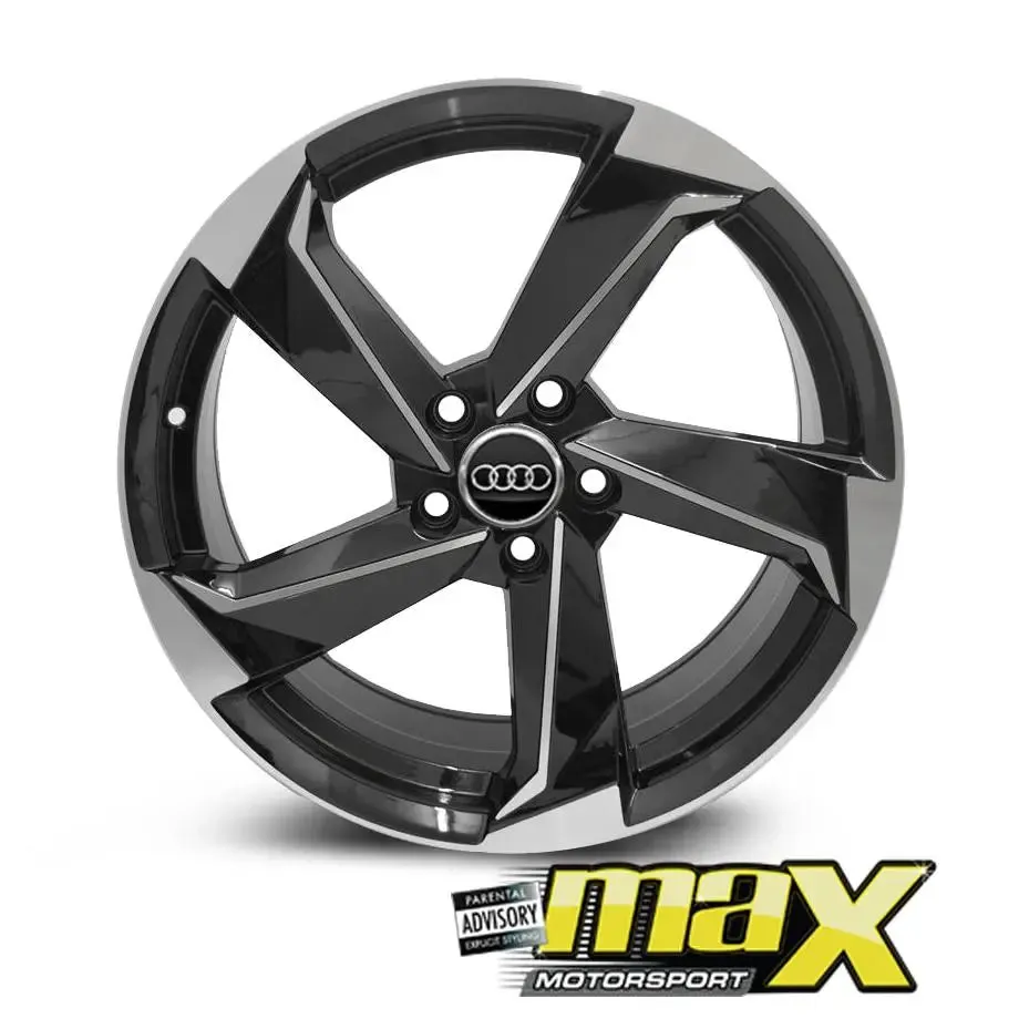 18 Inch Mag Wheel - MX1953 TTRS Style Wheels - 5x112 PCD