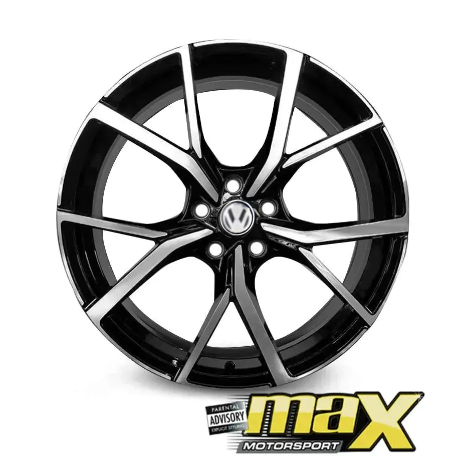 18 Inch Mag Wheel - MX861 Golf 8R Style Wheels 5x112 PCD