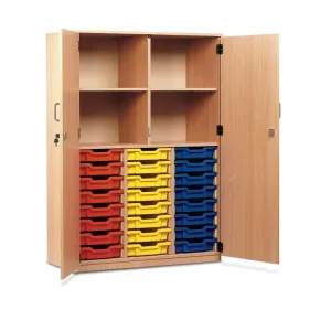 24 Tray Storage Cupboard