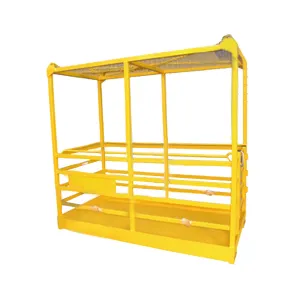 4 Person Man Cage with Roof