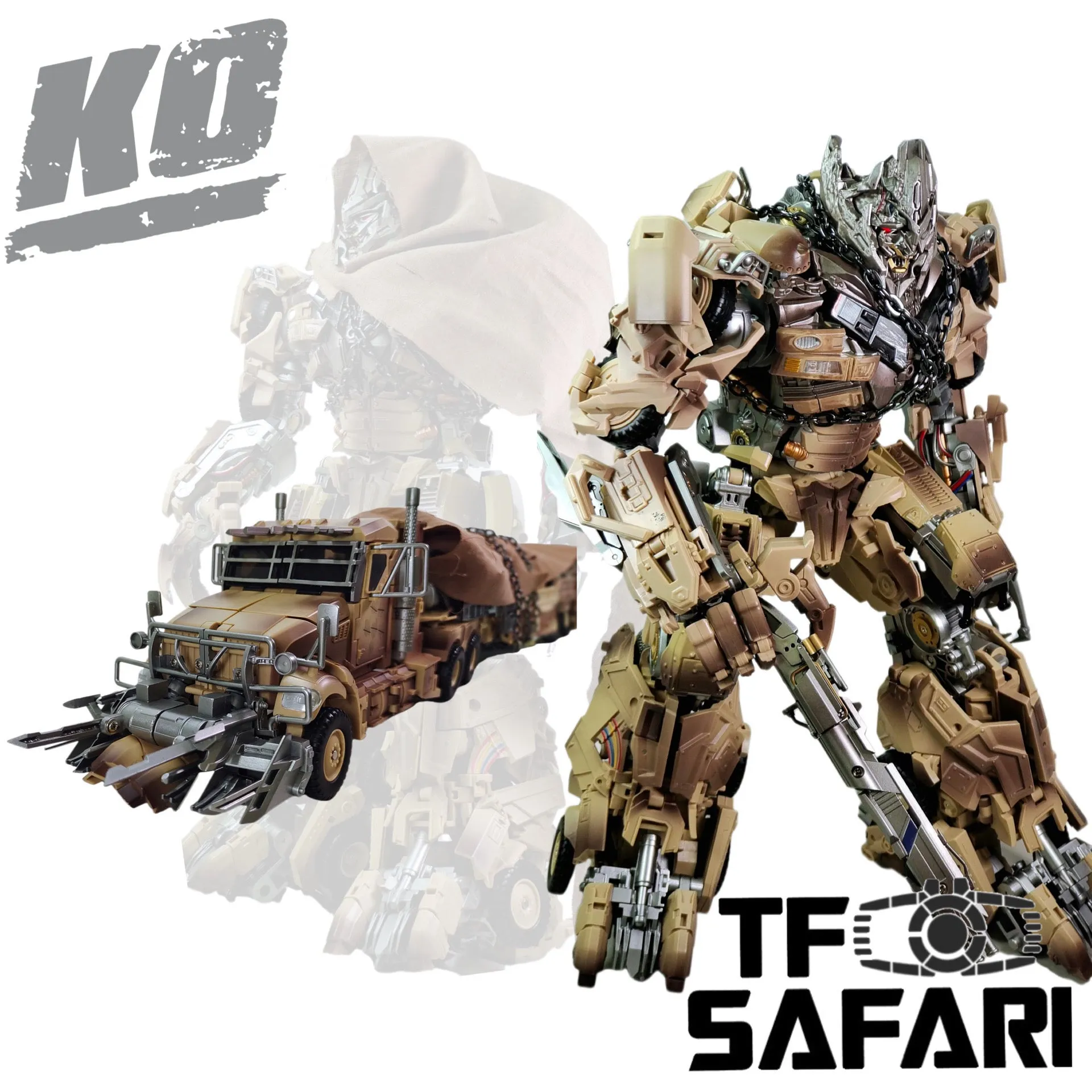 4th Party BMB DP01 DP-01 DOTM Megatron  (Oversized KO UT R05 Desperado) 35cm / 13.8"
