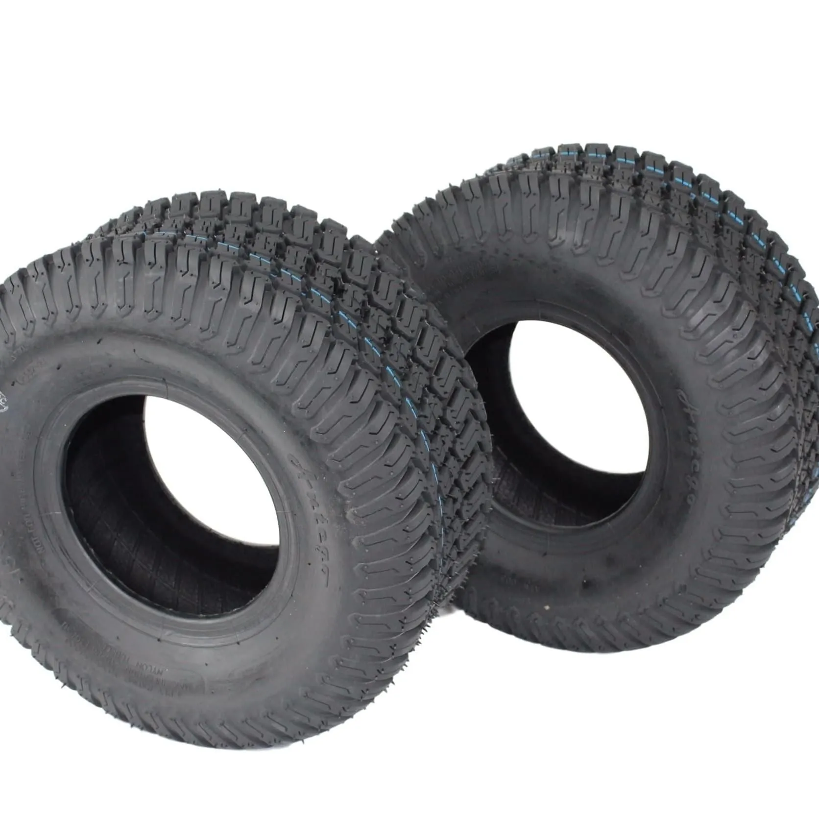 Antego Tire 15x6.00-6 4 PLY Turf Tires for Lawn & Garden (Qty: 1)