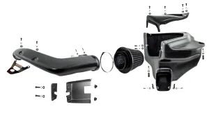 Armaspeed Carbon Fibre Air Intake for BMW M2 F87 N55