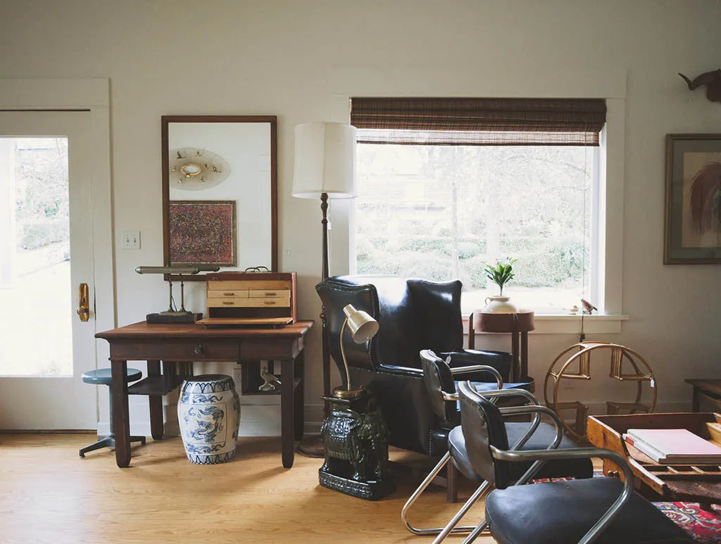 Arts & Crafts Library Desk