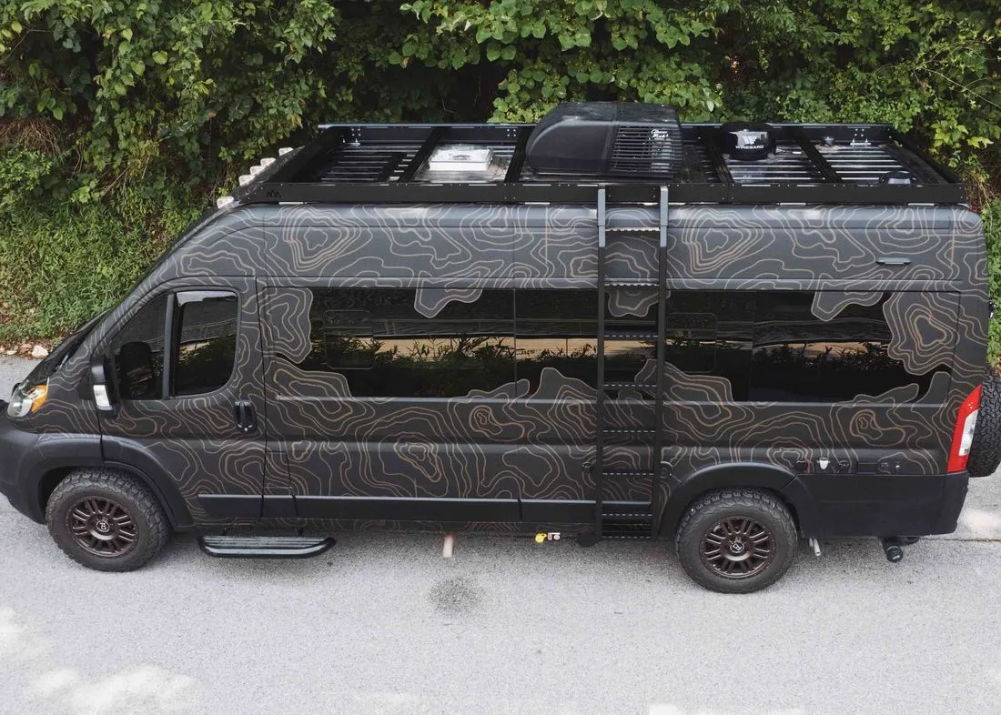 Backwoods Adventure Mods DRIFTR Roof Rack - Ram Promaster