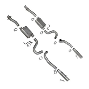BBK Performance Parts 3001 1986-2004 MUSTANG GT LX COBRA VARITUNE FULL CAT BACK EXHAUST SYSTEM SS TIPS