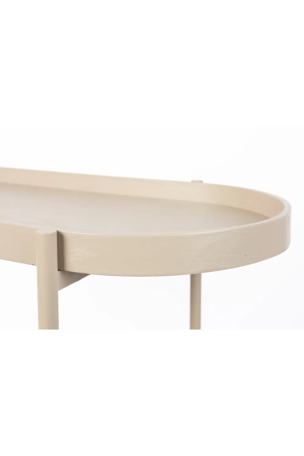 Beige Wooden Console Table | DF Amaya