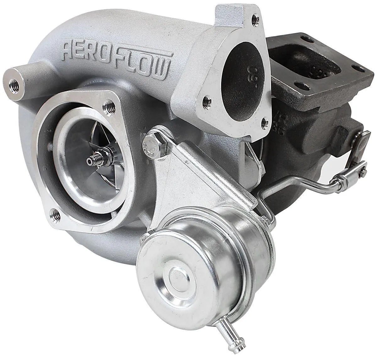 BOOSTED 4647 NISSAN .84 Turbocharger 440HP, Hi Temp Black Finish AF8005-2003