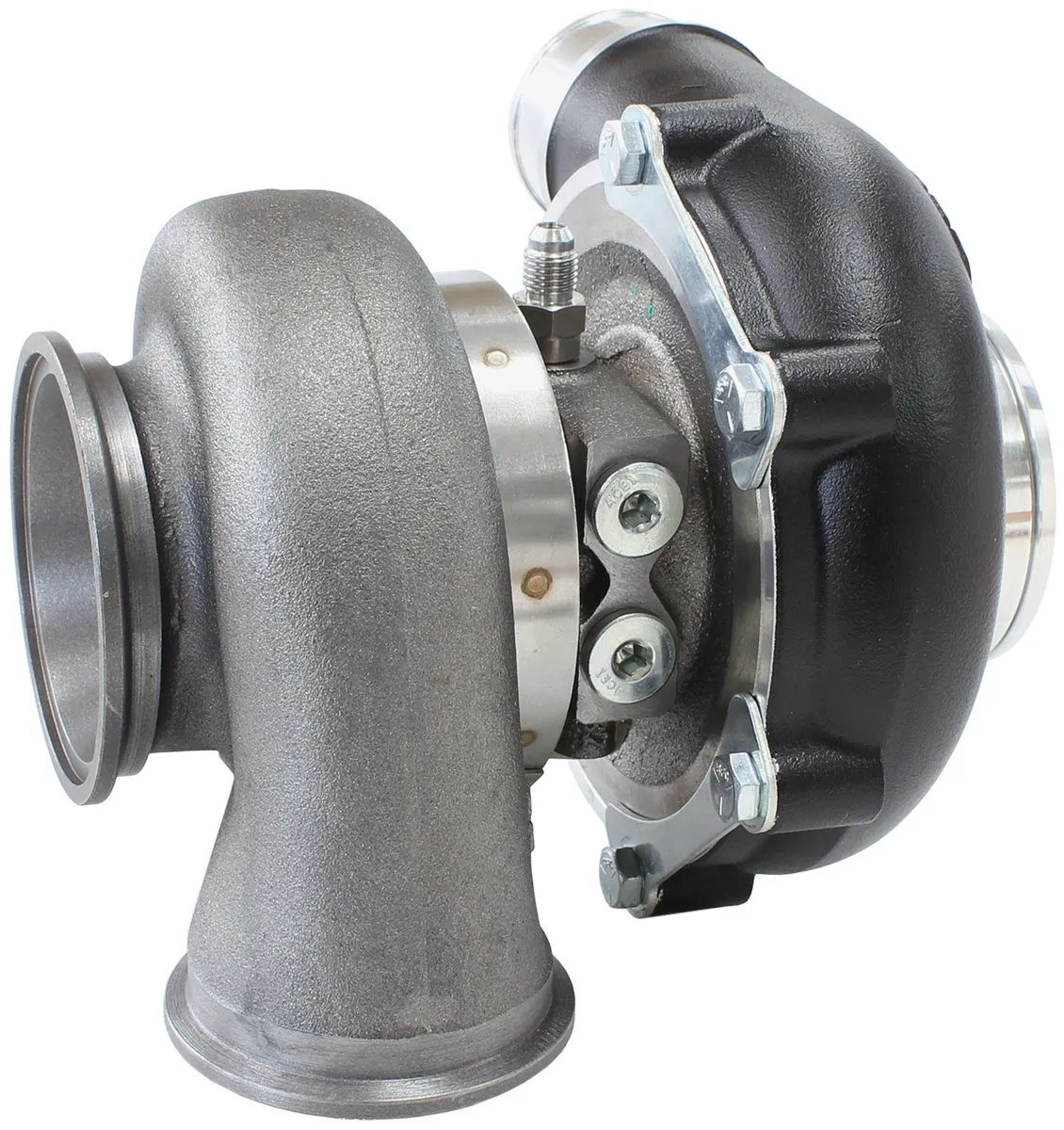 BOOSTED 4849 .72 Turbocharger 550HP, Hi Temp Black Finish AF8005-2010BLK