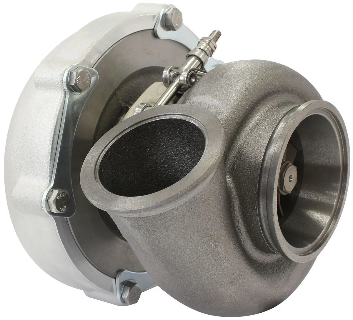 BOOSTED 6255 1.01 Turbocharger 900HP, Natural Cast Finish AF8005-3057