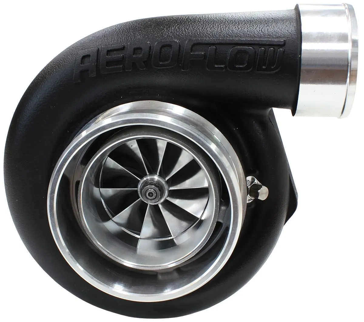 BOOSTED 6662 V-Band 1.01 Turbocharger 900HP, Hi Temp Black Finish AF8005-3023BLK