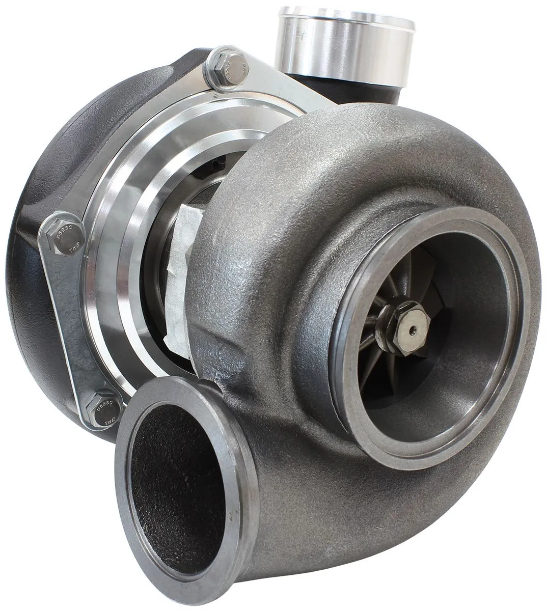 BOOSTED 6662 V-Band 1.01 Turbocharger 900HP, Hi Temp Black Finish AF8005-3023BLK