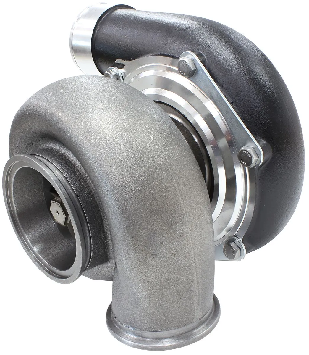 BOOSTED 6662 V-Band 1.01 Turbocharger 900HP, Hi Temp Black Finish AF8005-3023BLK