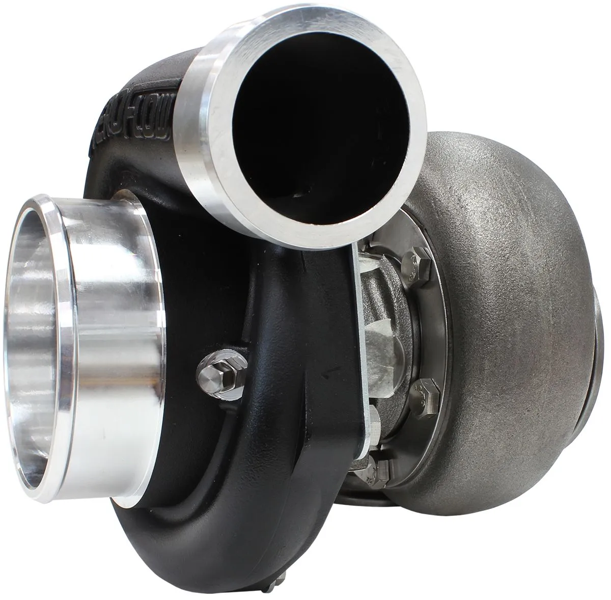 BOOSTED 6662 V-Band 1.01 Turbocharger 900HP, Hi Temp Black Finish AF8005-3023BLK
