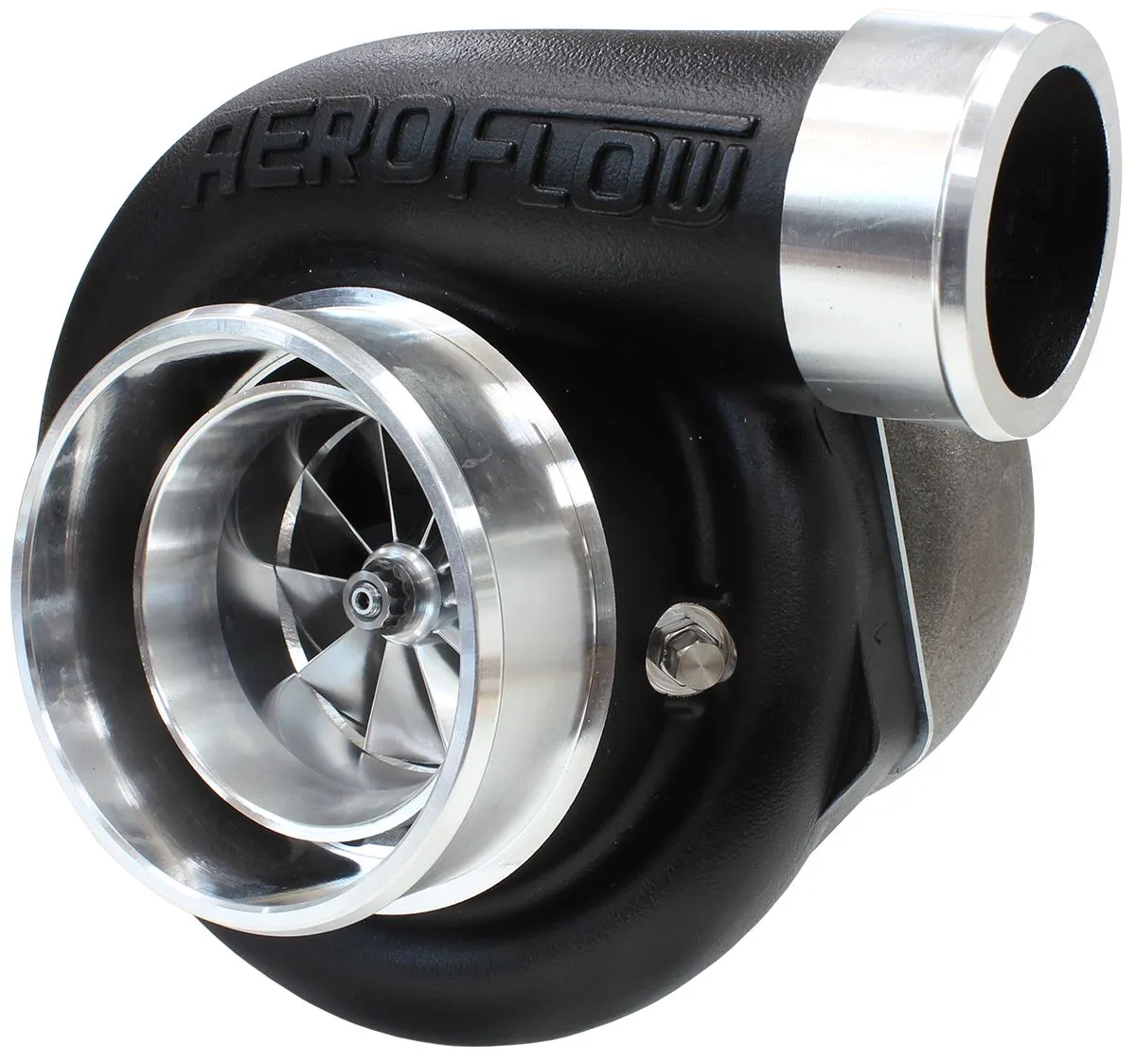 BOOSTED 6662 V-Band 1.01 Turbocharger 900HP, Hi Temp Black Finish AF8005-3023BLK