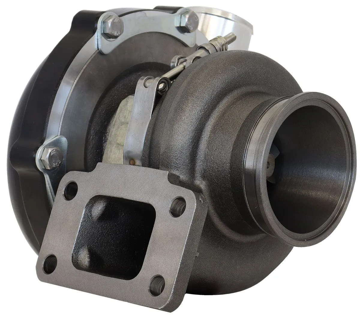 BOOSTED B5855 .61 Turbocharger 770HP, Hi Temp Black Finish AF8005-3043BLK