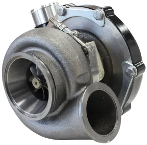 BOOSTED B5855 .83 Reverse Rotation Turbocharger 770HP, Hi Temp Black Finish AF80