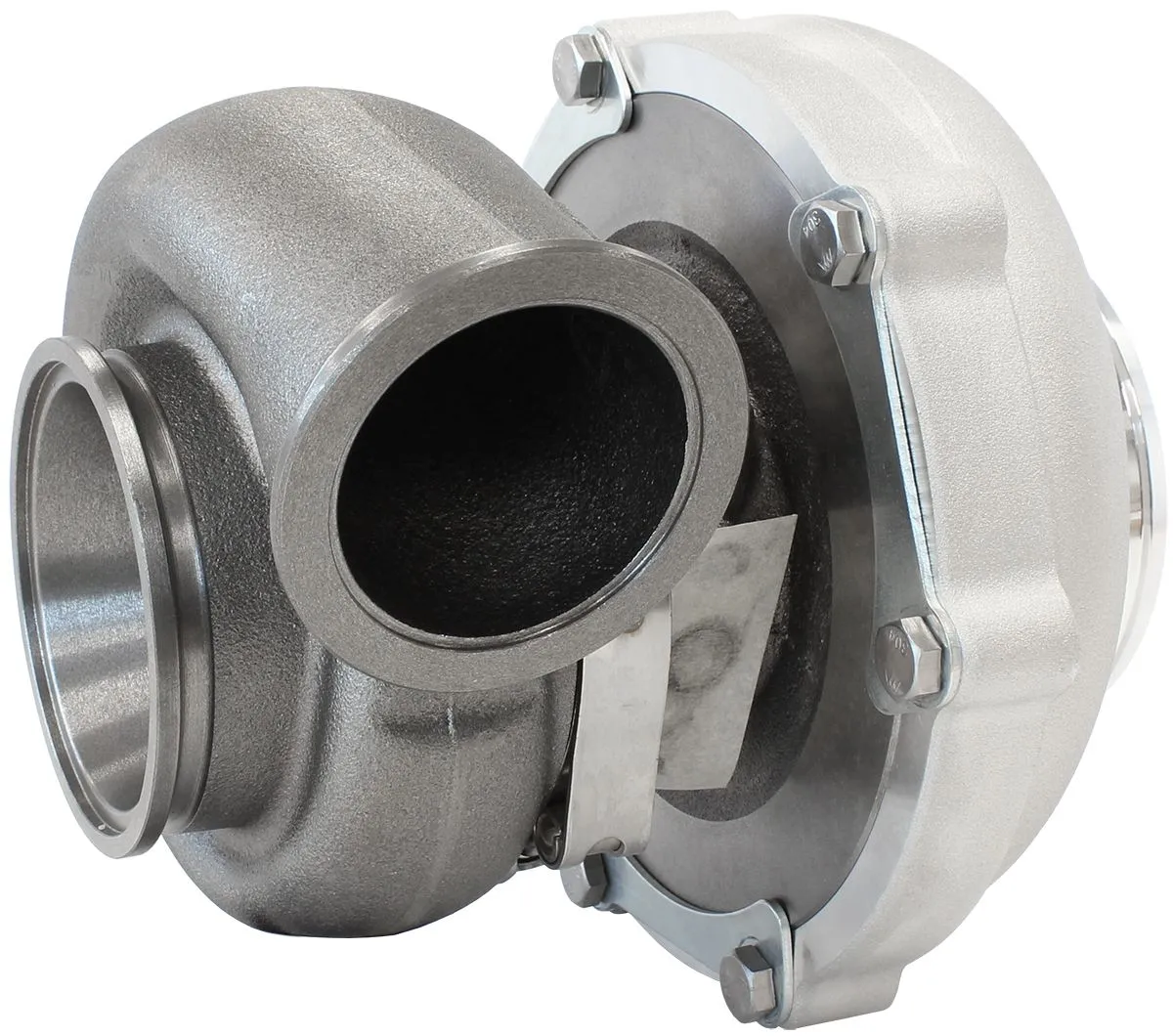 BOOSTED B5855 .83 Turbocharger 770HP, Natural Cast Finish AF8005-3048