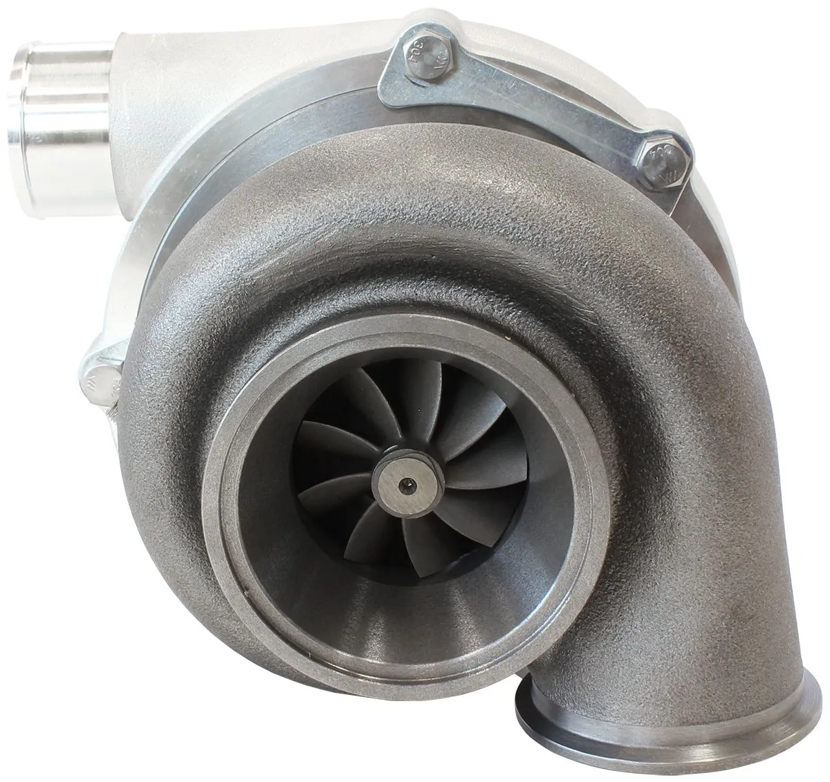 BOOSTED B5855 .83 Turbocharger 770HP, Natural Cast Finish AF8005-3048