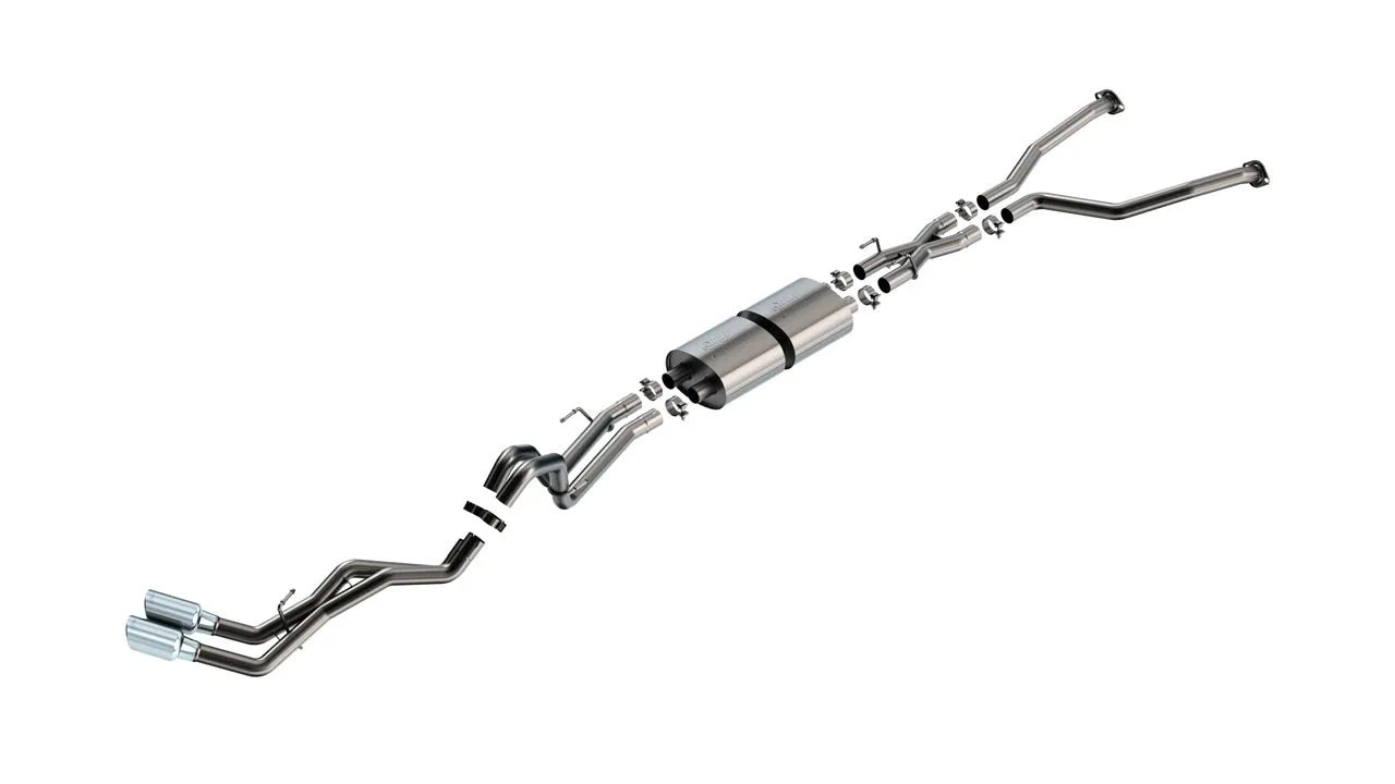 Borla Atak Catback Exhaust System w/ Chrome Tips | 2022-2025 Toyota Tundra