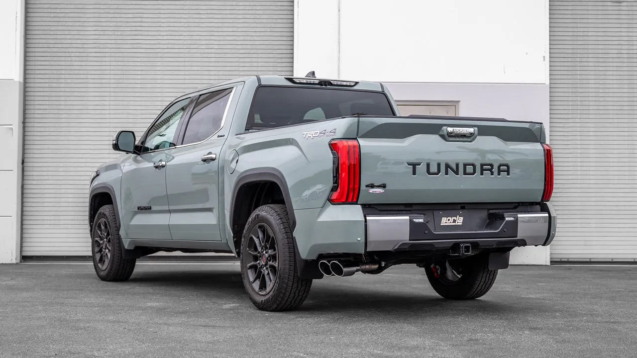 Borla Atak Catback Exhaust System w/ Chrome Tips | 2022-2025 Toyota Tundra