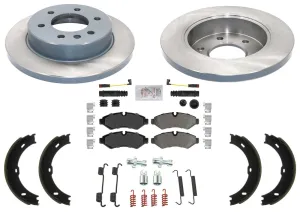 Brake Disc Rotors & Pads for Mercedes Benz Sprinter 2500 19-24 Electric Parking