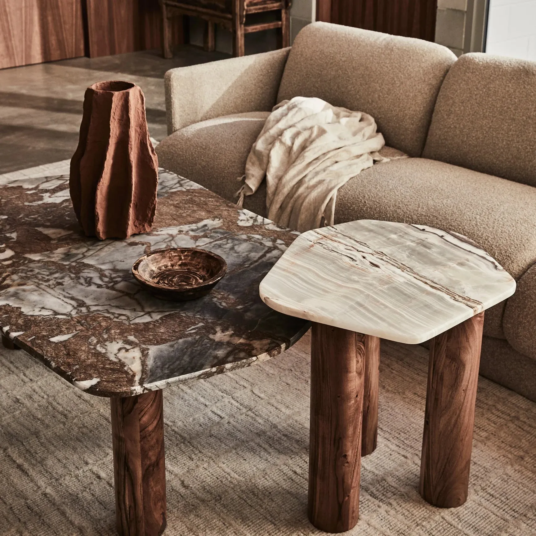 Clifton Table - Red Alicante