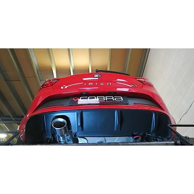 Cobra Exhausts - Seat Ibiza FR 1.4 TSI (10-14) Cat Back Performance Exhaust