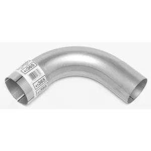 DynoMax Performance Exhaust 90 Degree Exhaust Bend 3" Diameter 6" Radius 8 x 8" Legs - 16 Gauge