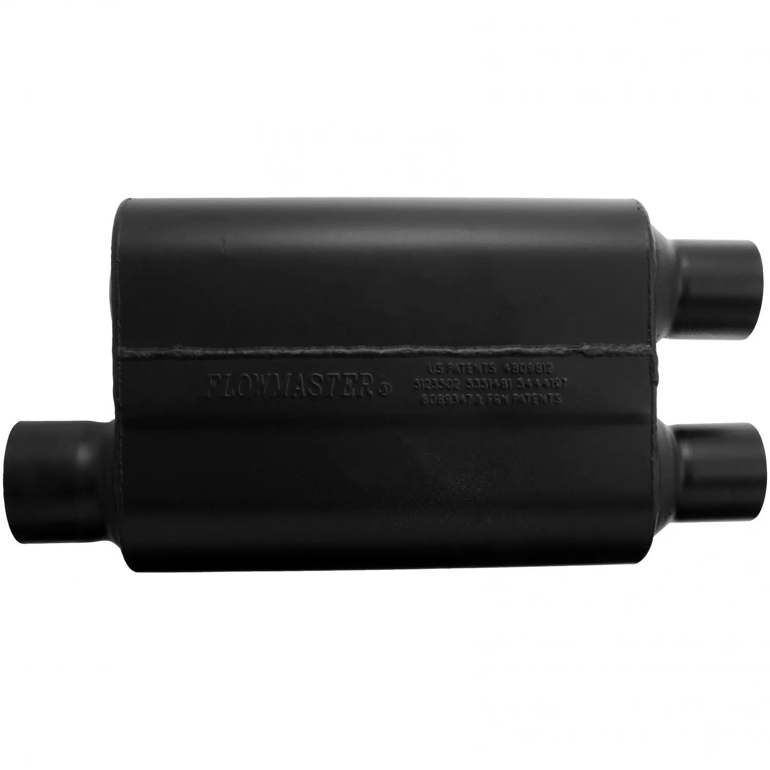 Flowmaster Super 44 Delta Flow Muffler - 3" Offset - Inlet / 2.5" Dual Outlet