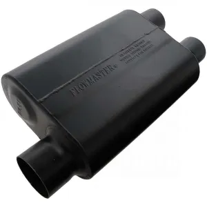 Flowmaster Super 44 Delta Flow Muffler - 3" Offset - Inlet / 2.5" Dual Outlet