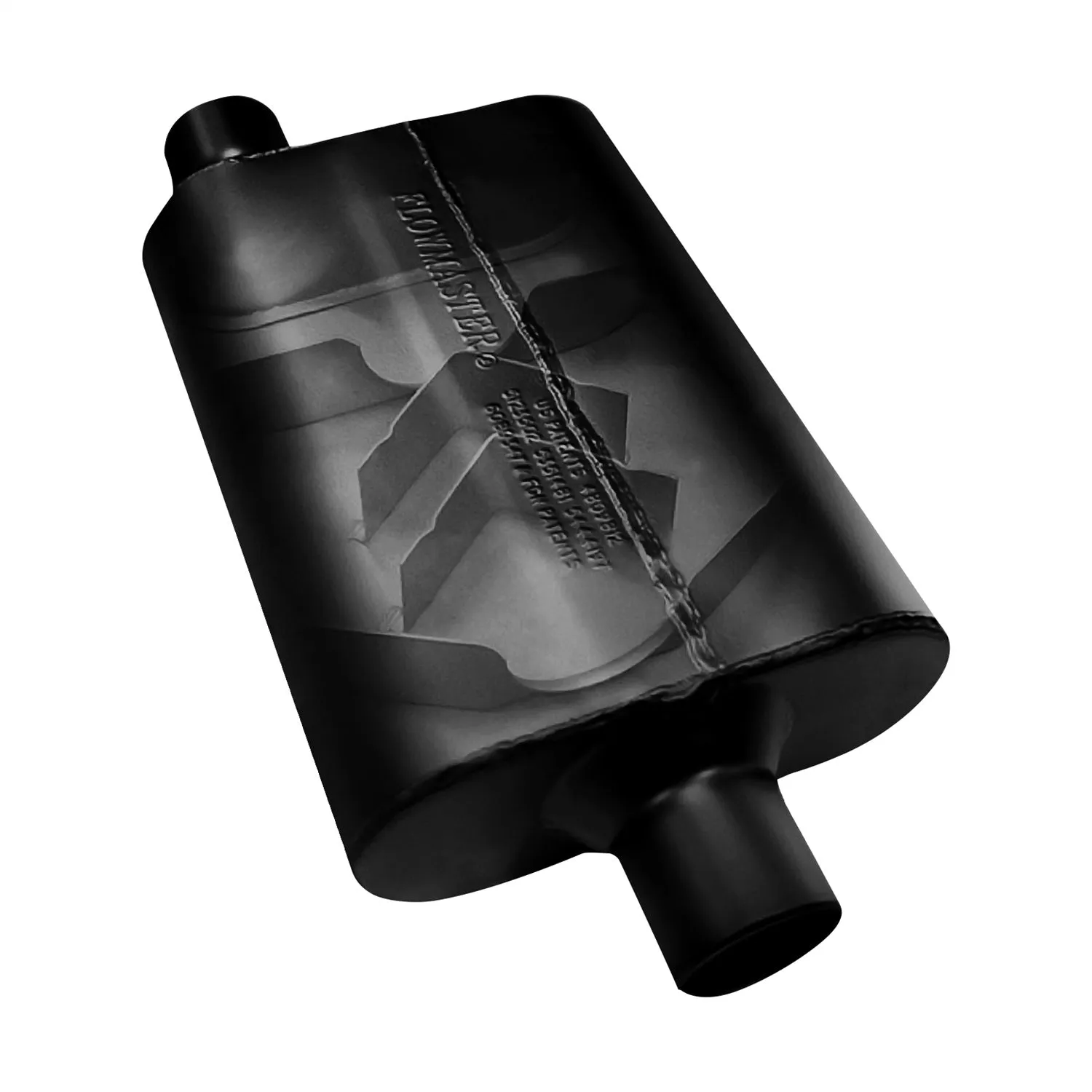 Flowmaster Super 44 Delta Flow Muffler - 3" Offset - Inlet / 2.5" Dual Outlet