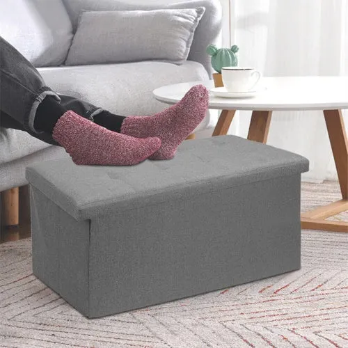 Foldable Ottoman Storage Box