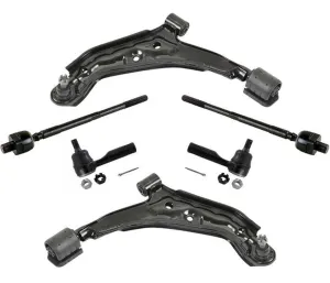 Front Lower Control Arms With Ball Joint & Tie Rods for Nissan Altima 98-01 6 Pc
