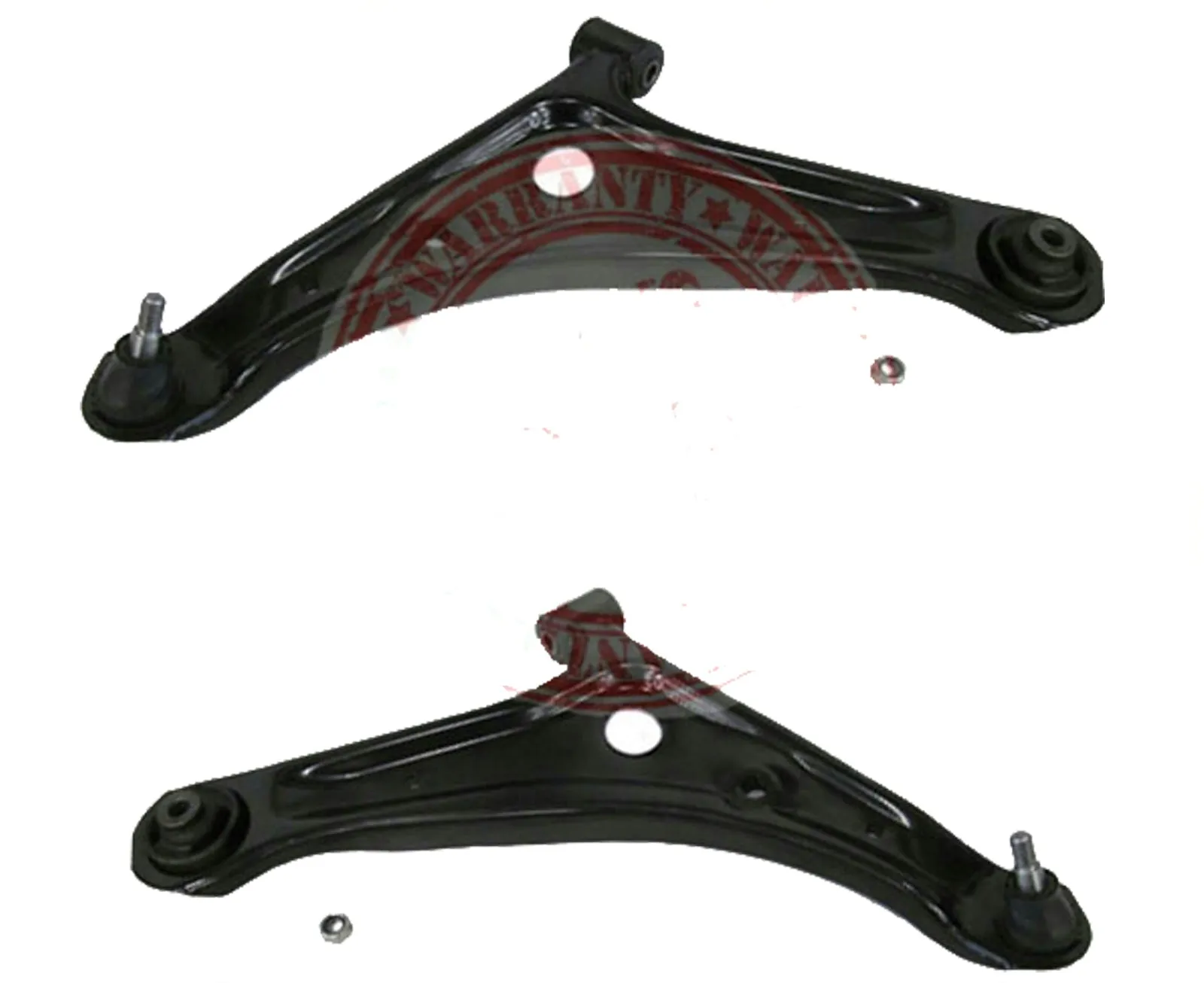 Front Lower Control Arms with Ball Joints for Mitsubishi Mirage 14-18