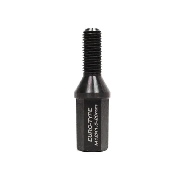Godspeed Euro Lug Bolts (28mm Thread - 40mm Long - 10 Piece - Taper Cone) M14x1.25 / M14x1.5