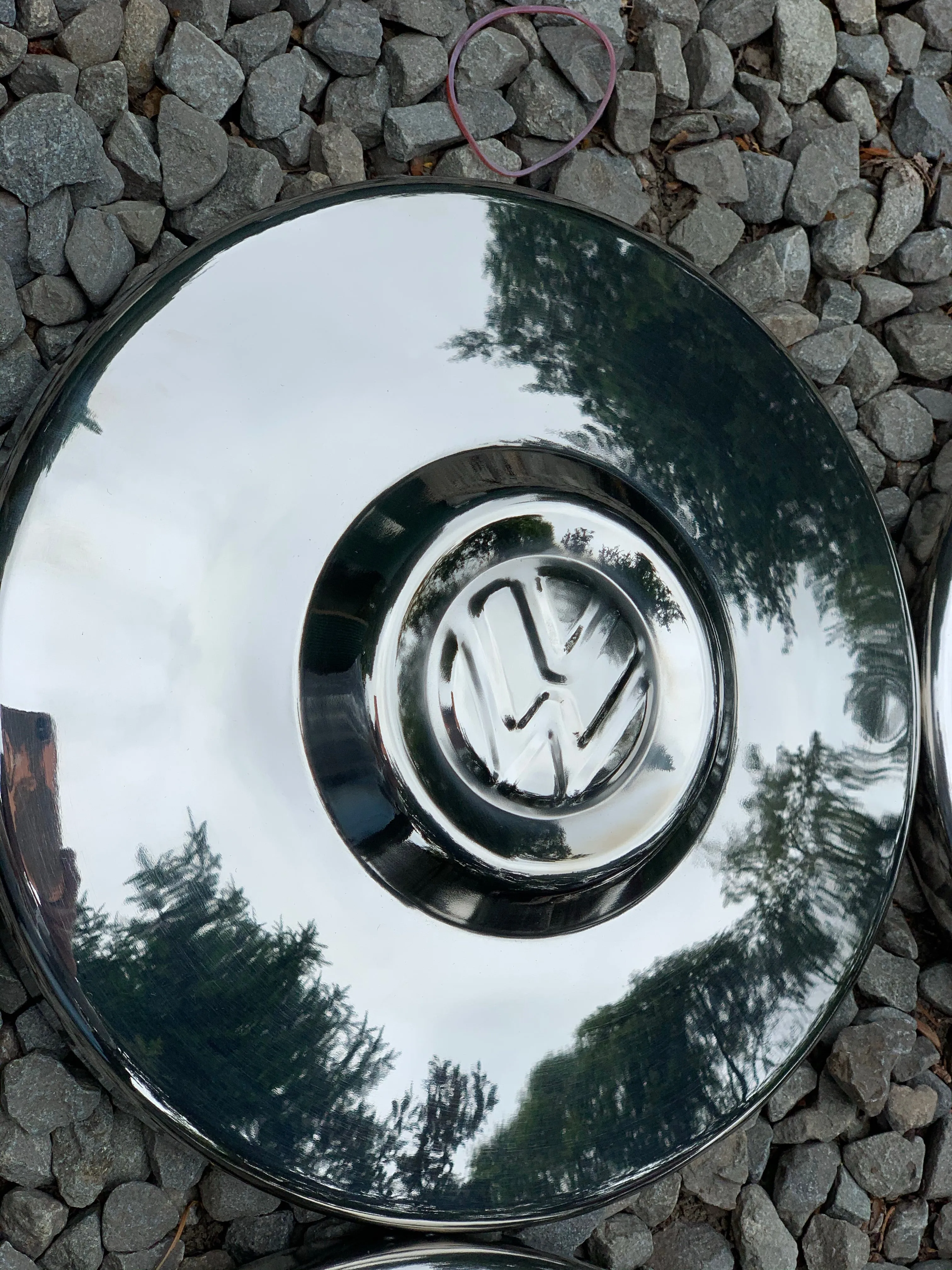 Hub Cap Single, Flat Kombi Style