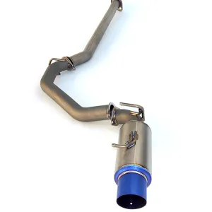 Invidia Full Titanium Single Exit Cat Back Exhaust w/Burnt Tips | 2022  Toyota GR86