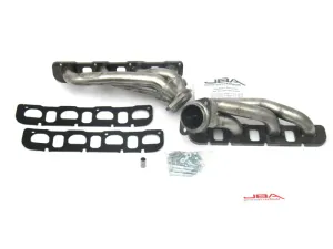 JBA Shorty Headers (Raw Finish): 300 / Challenger / Charger 5.7L Hemi 2009 - 2024