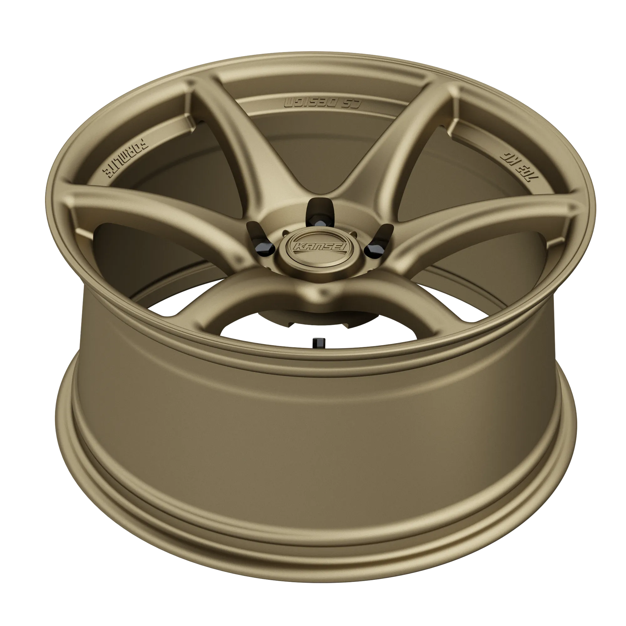 Kansei Tandem [18x9 5X114.3  12mm Offset] Gloss Gunmetal / Hyper Silver / Textured Bronze