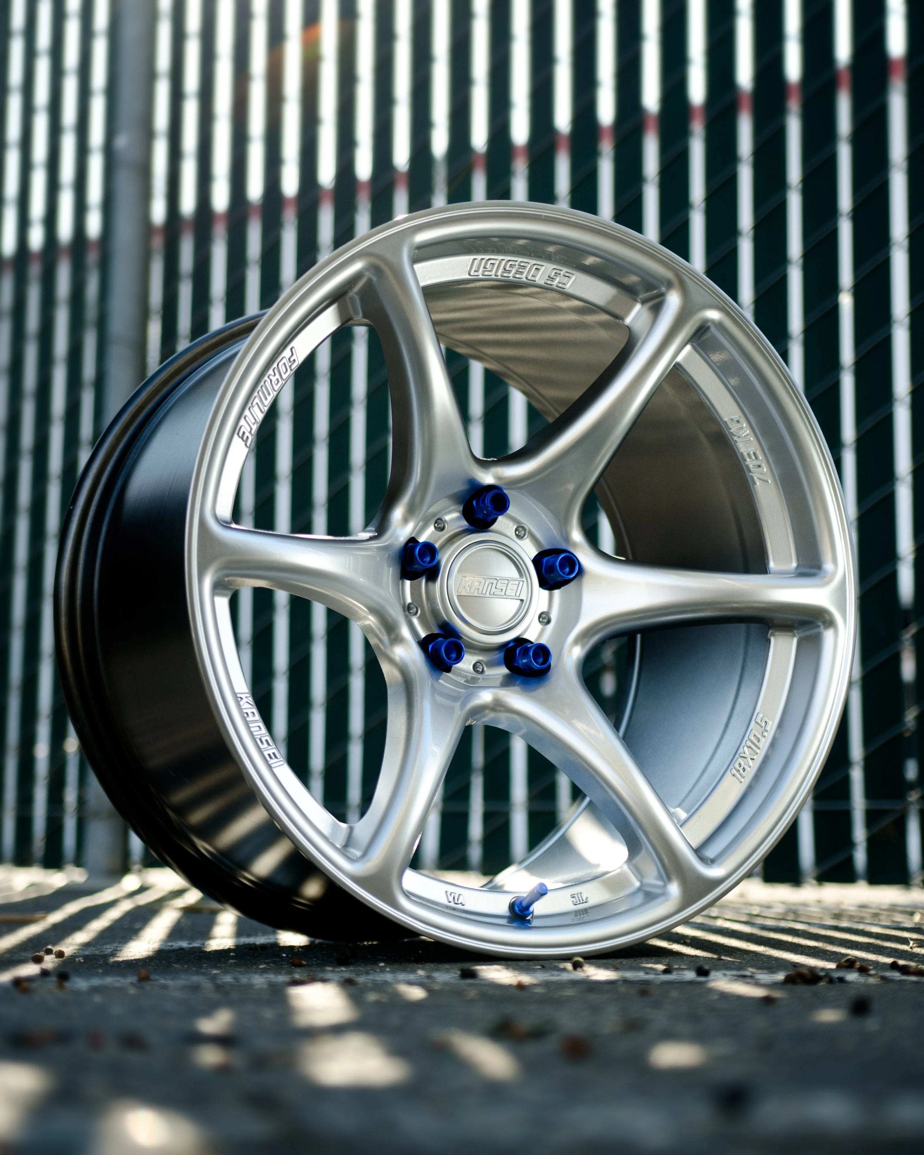 Kansei Tandem [18x9 5X114.3  12mm Offset] Gloss Gunmetal / Hyper Silver / Textured Bronze