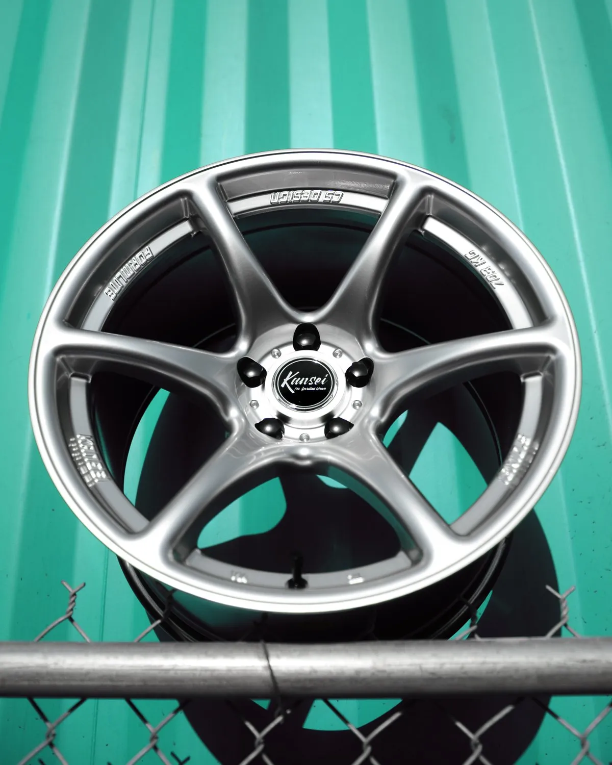 Kansei Tandem [19X9.5 5X120  22mm Offset] Gloss Gunmetal / Hyper Silver / Textured Bronze