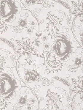Little Greene Woodblock Mono Wallpaper - Dolphin