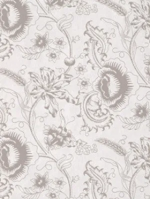 Little Greene Woodblock Mono Wallpaper - Dolphin