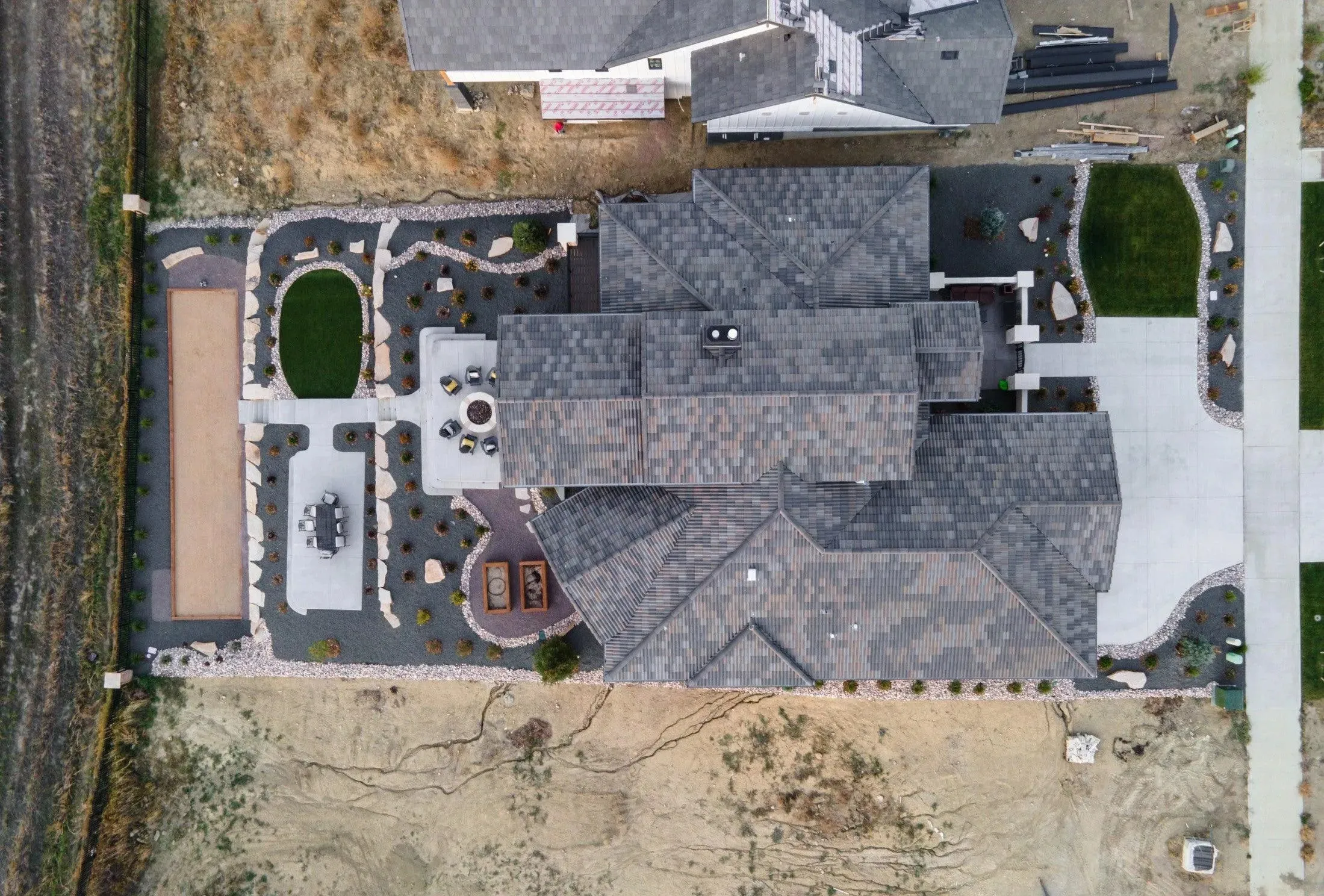 Luxury One-Story Home with Walkout Basement, Grand Room, and Expansive Deck