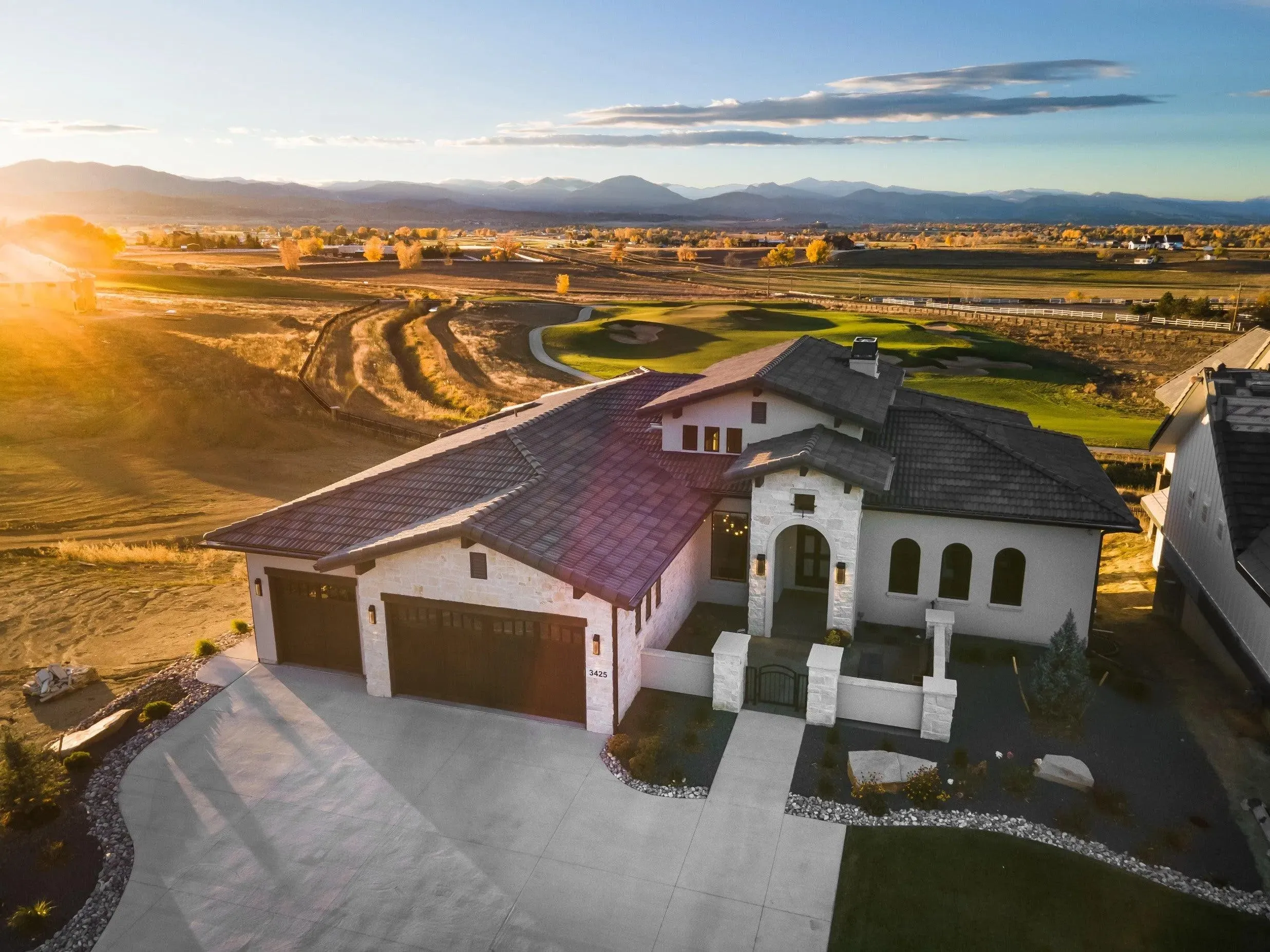 Luxury One-Story Home with Walkout Basement, Grand Room, and Expansive Deck